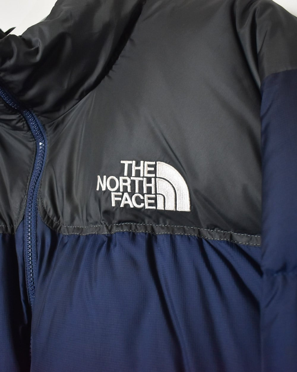 Navy The North Face Nuptse 700 Down Puffer Jacket - X-Large