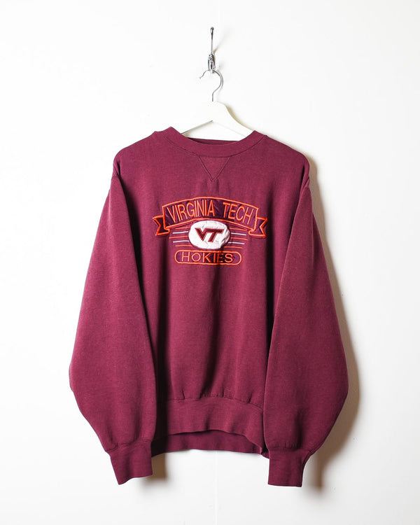 Maroon Virginia Tech Hokies Sweatshirt - Small