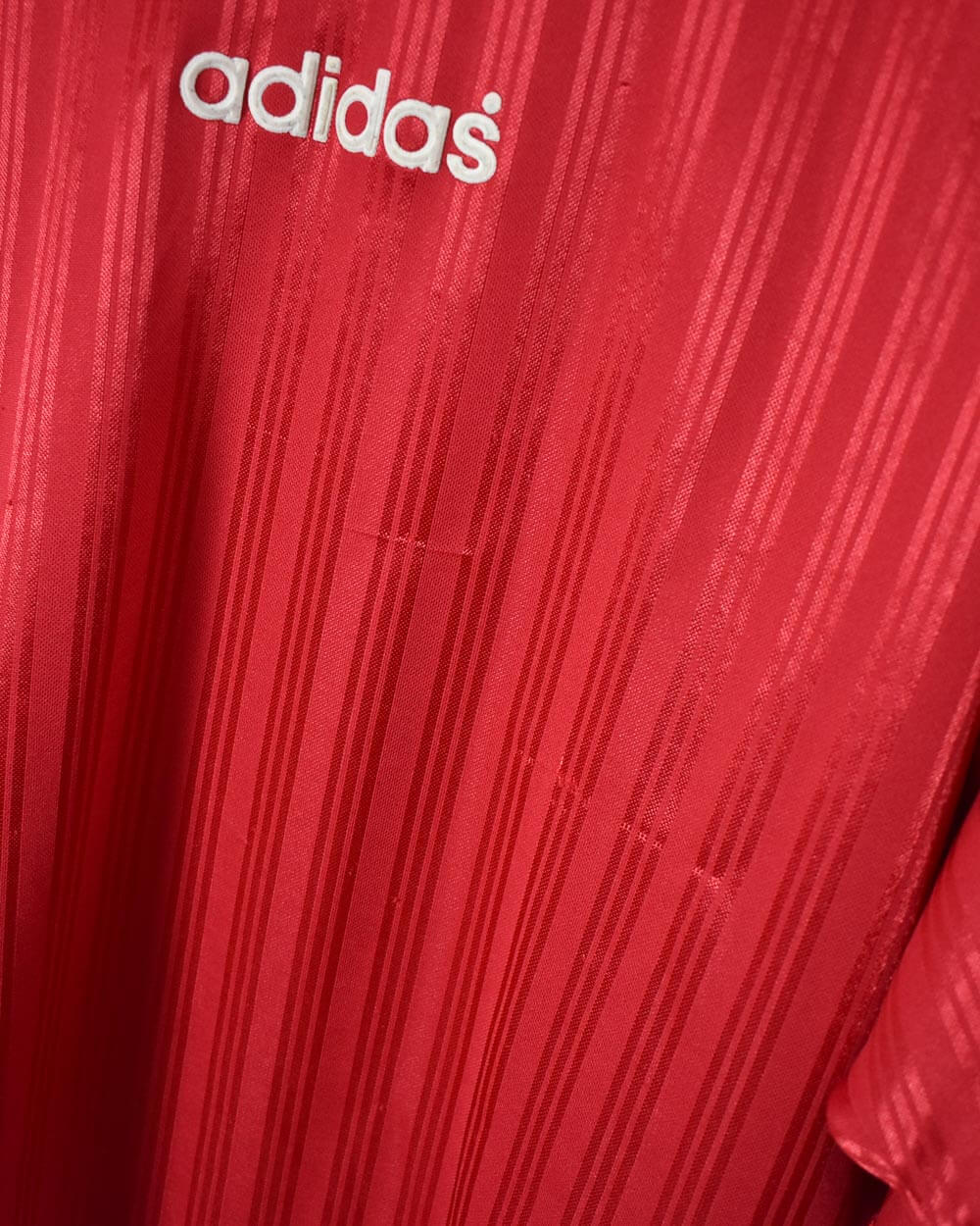 Red Adidas Yoshi 18 T-Shirt - XX-Large