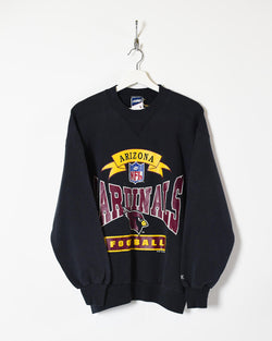 Vintage 90s Cotton Mix Black Bike Arizona NFL Cardinals Football Sweatshirt  - Medium– Domno Vintage