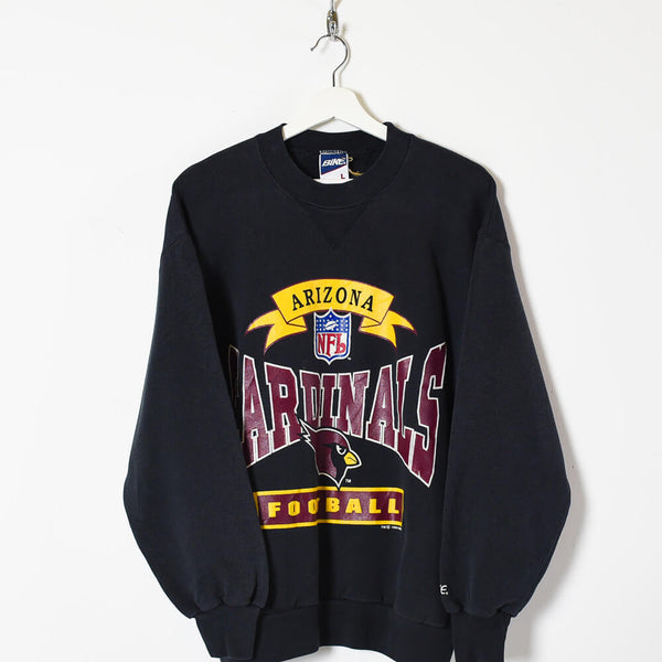 Vintage 90s Cotton Mix Black Bike Arizona NFL Cardinals Football Sweatshirt  - Medium– Domno Vintage