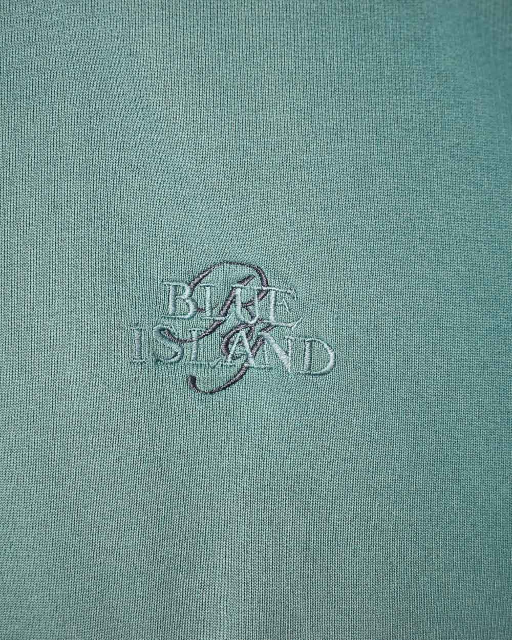 Green Blue Island Sweatshirt - X-Large