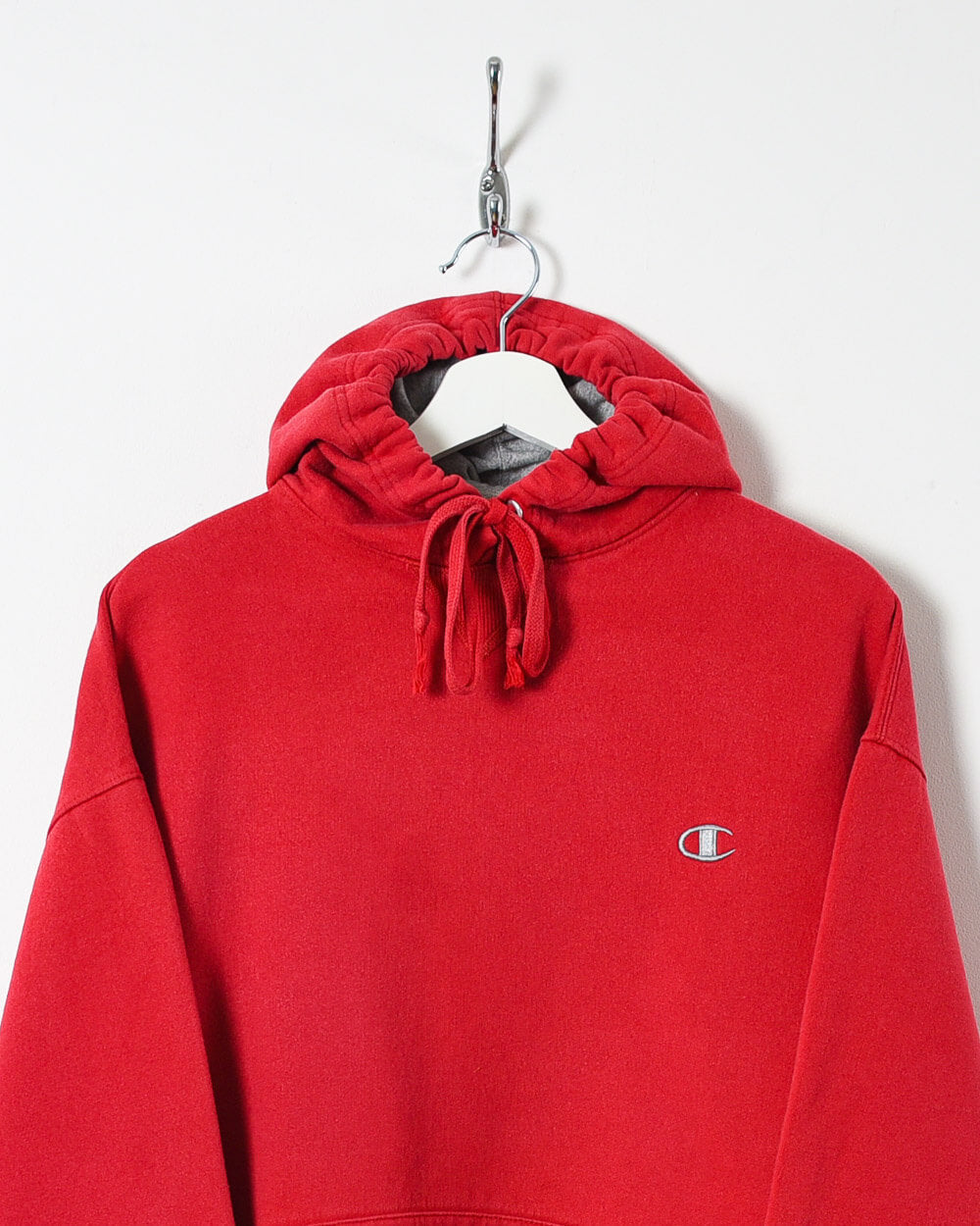 Red Champion Hoodie - Large