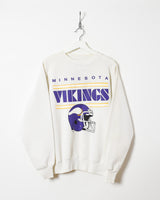 Vintage 90s Black Minnesota Vikings Hoodie - XX-Large Cotton