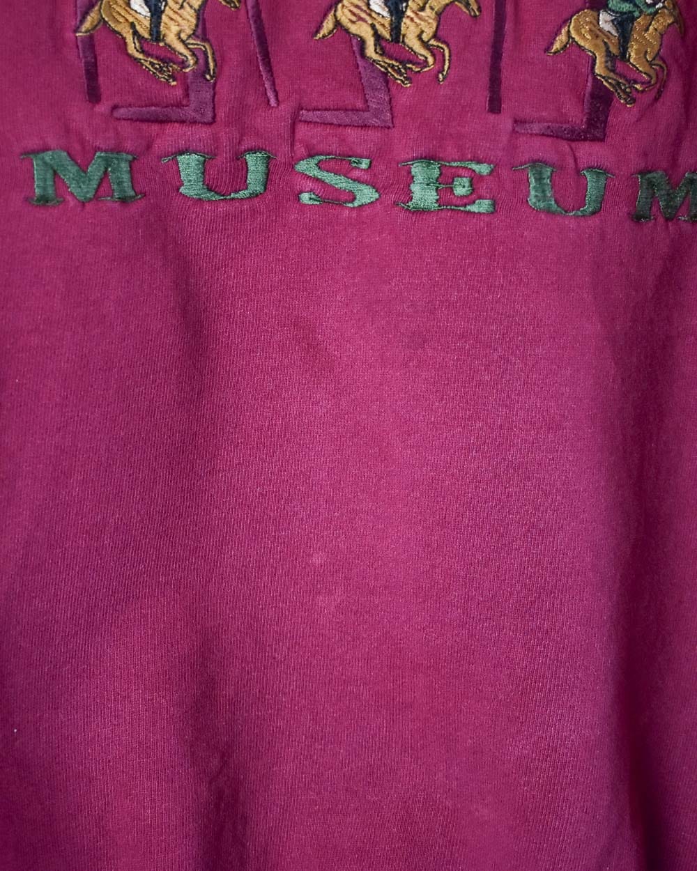 Maroon Denby Museum Sweatshirt - Small