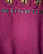 Maroon Denby Museum Sweatshirt - Small