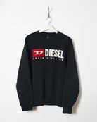 Black Diesel Denim Division Sweatshirt - Medium