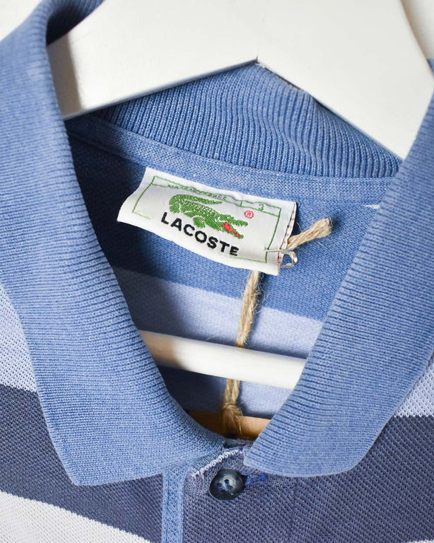 Baby Lacoste Striped Long Sleeved Polo Shirt - Small