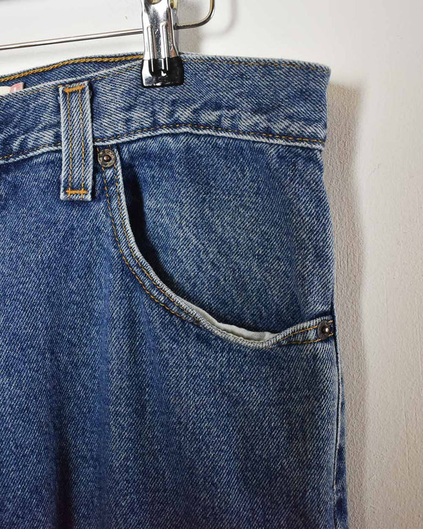 Blue Levi's 517 Bootcut Jeans - W34 L30