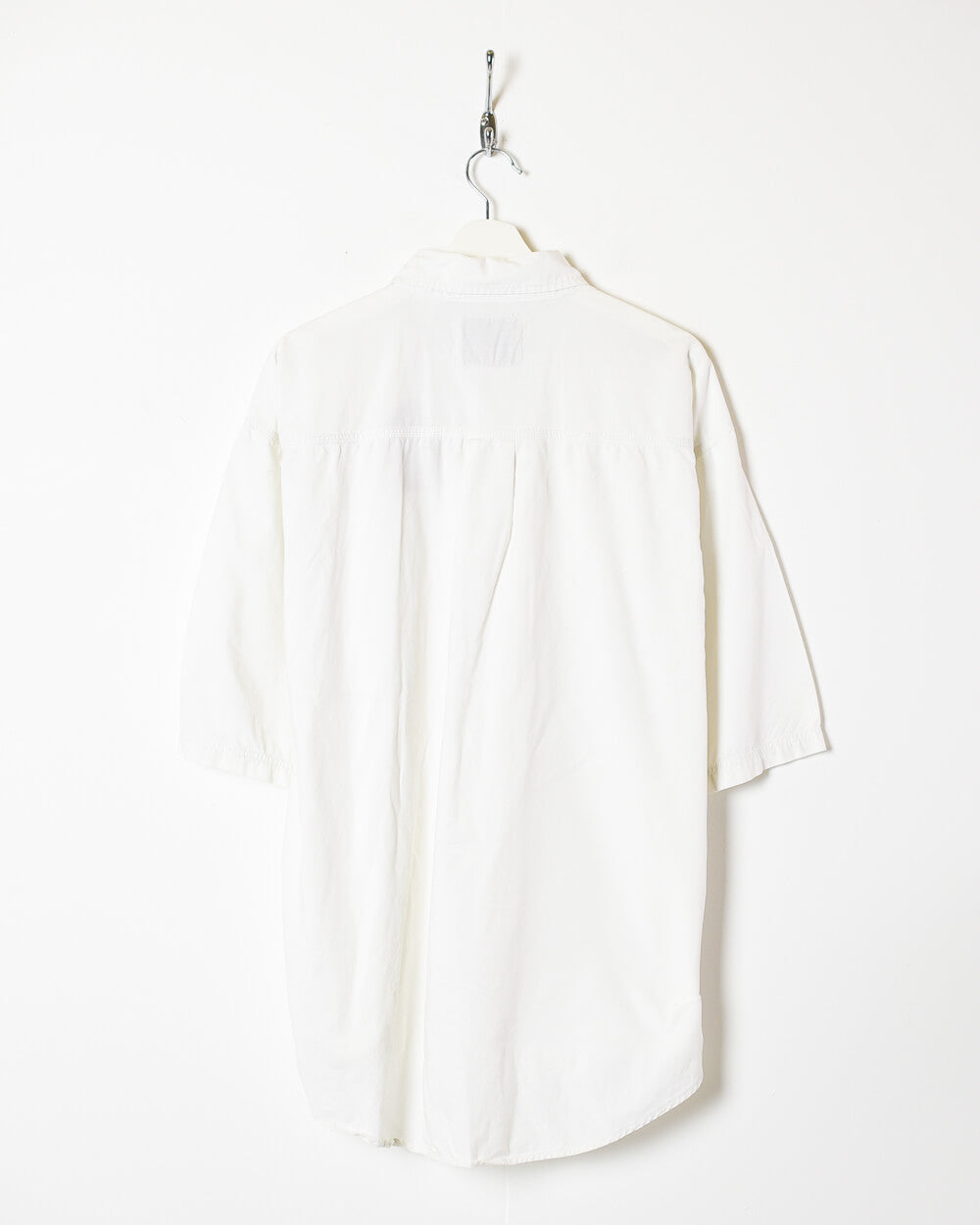 White Levi's Short Sleeved Shirt - X-Large