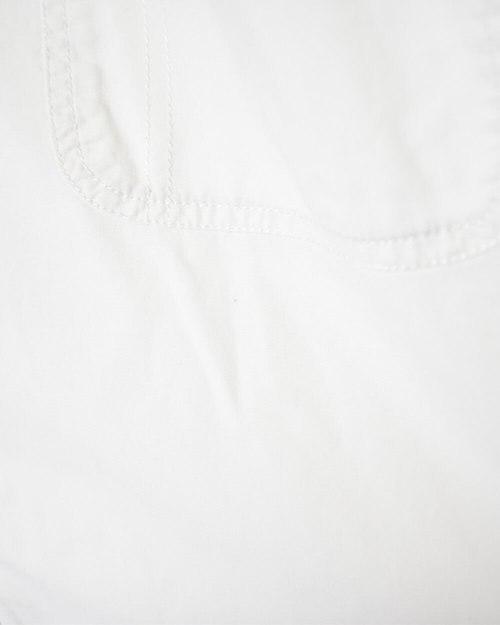 White Levi's Short Sleeved Shirt - X-Large