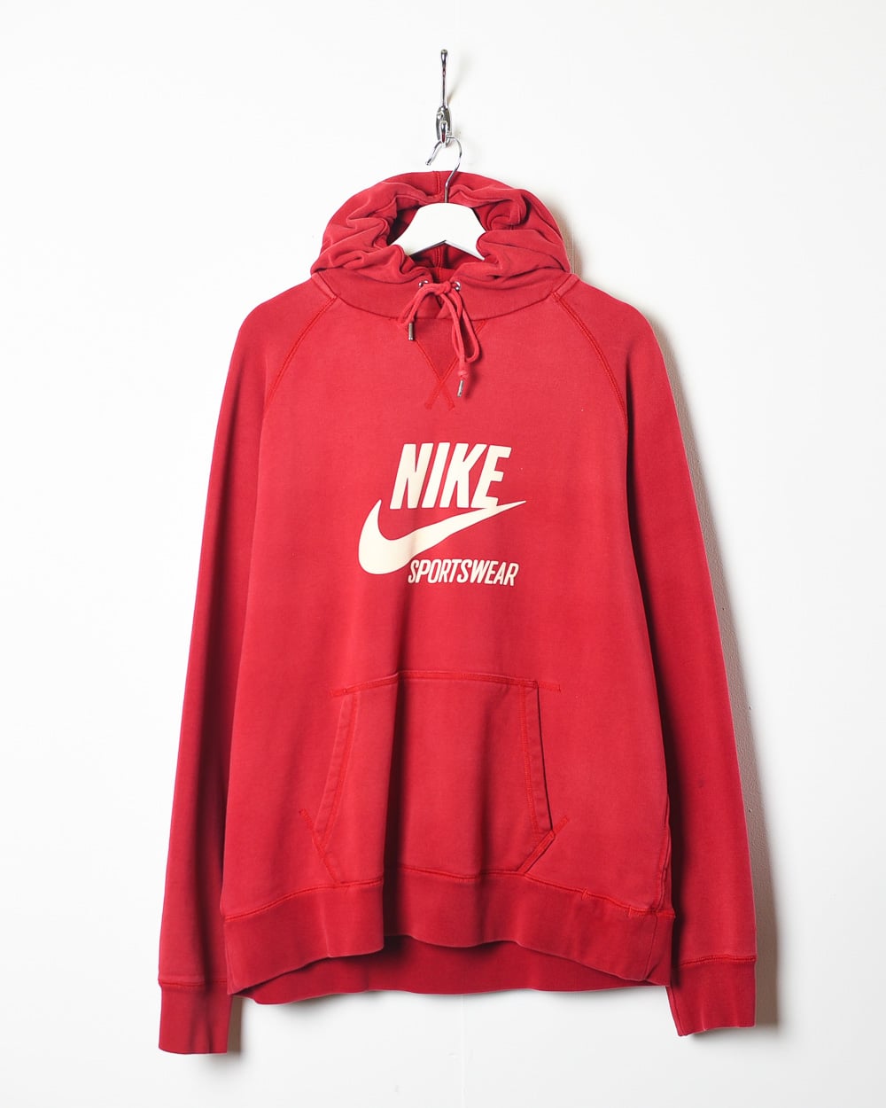 Red Nike Sportswear Hoodie - X-Large