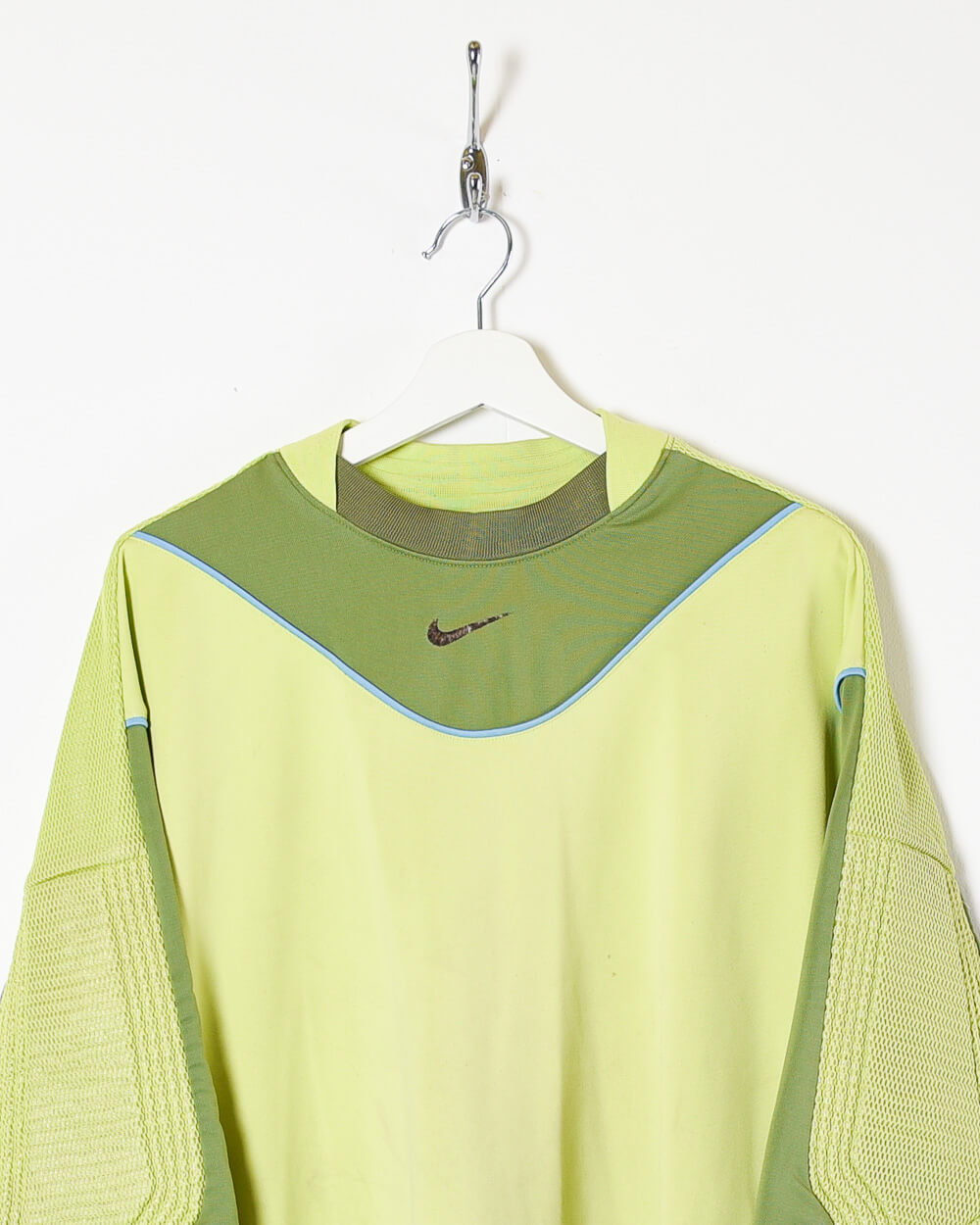 Green Nike Goalkeeper Long Sleeved T-Shirt - X-Large