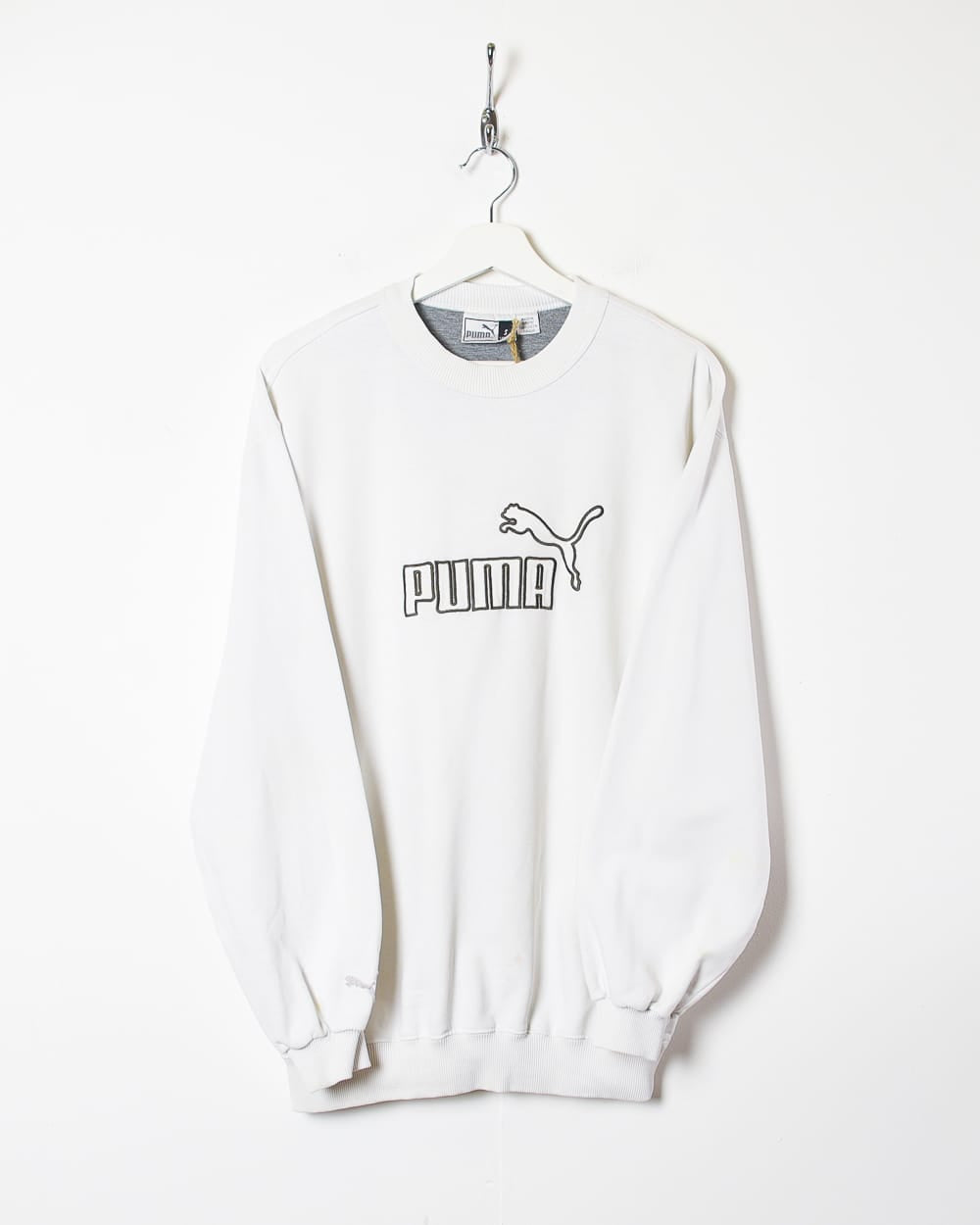 White Puma Sweatshirt - Small