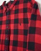 Red Ralph Lauren Shirt - Slim Large