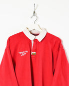 Red Reebok Wales Rugby Shirt - Large