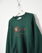 Green Signet Atkins Sweatshirt - Medium