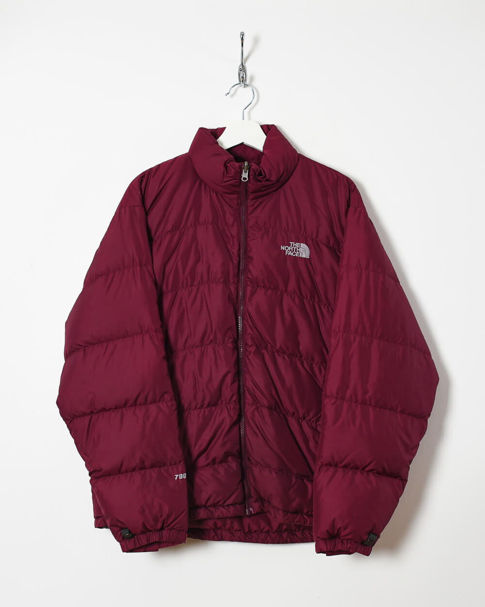 Maroon The North Face 700 Puffer Jacket - Large