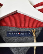 Navy Tommy Hilfiger 1/4 Zip Fleece - Medium