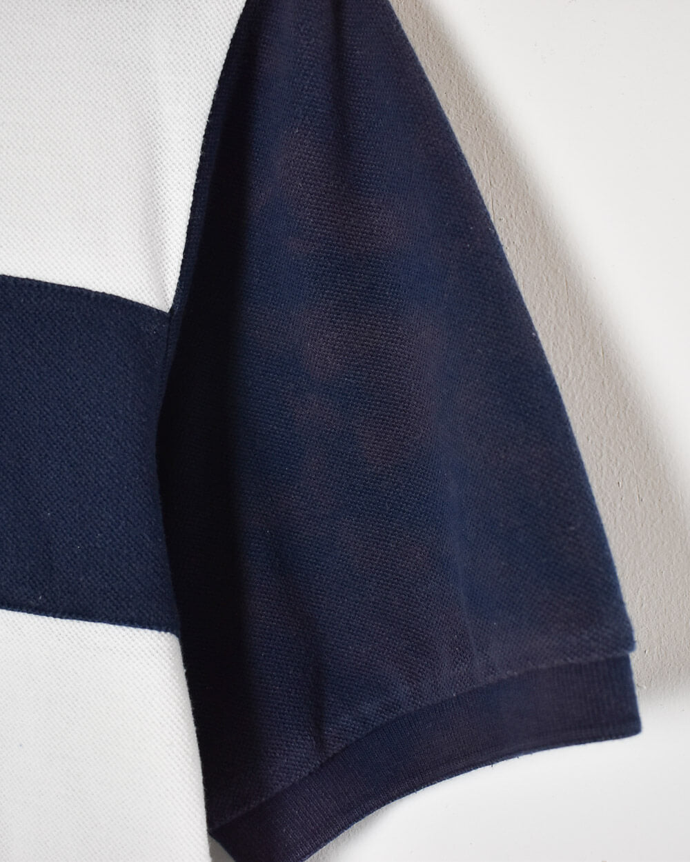 Navy Yves Saint Laurent Polo Shirt - Medium