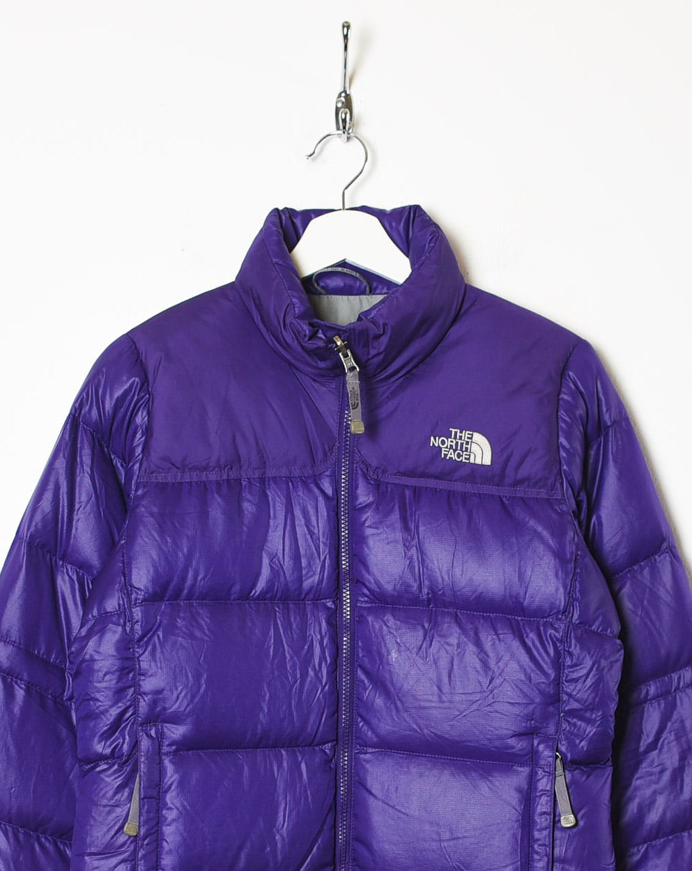 Purple The North Face Nuptse 700 Down Puffer Jacket - Small Women's
