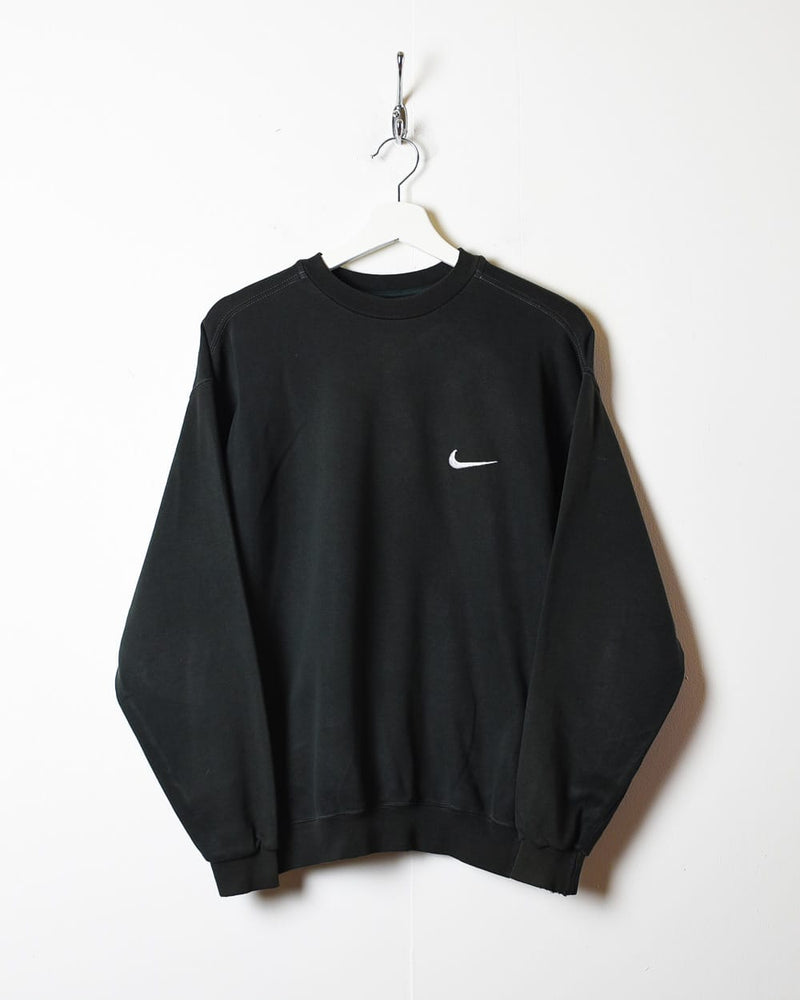 eksil kulhydrat belønning Vintage 90s Black Nike Sweatshirt - Small Cotton– Domno Vintage