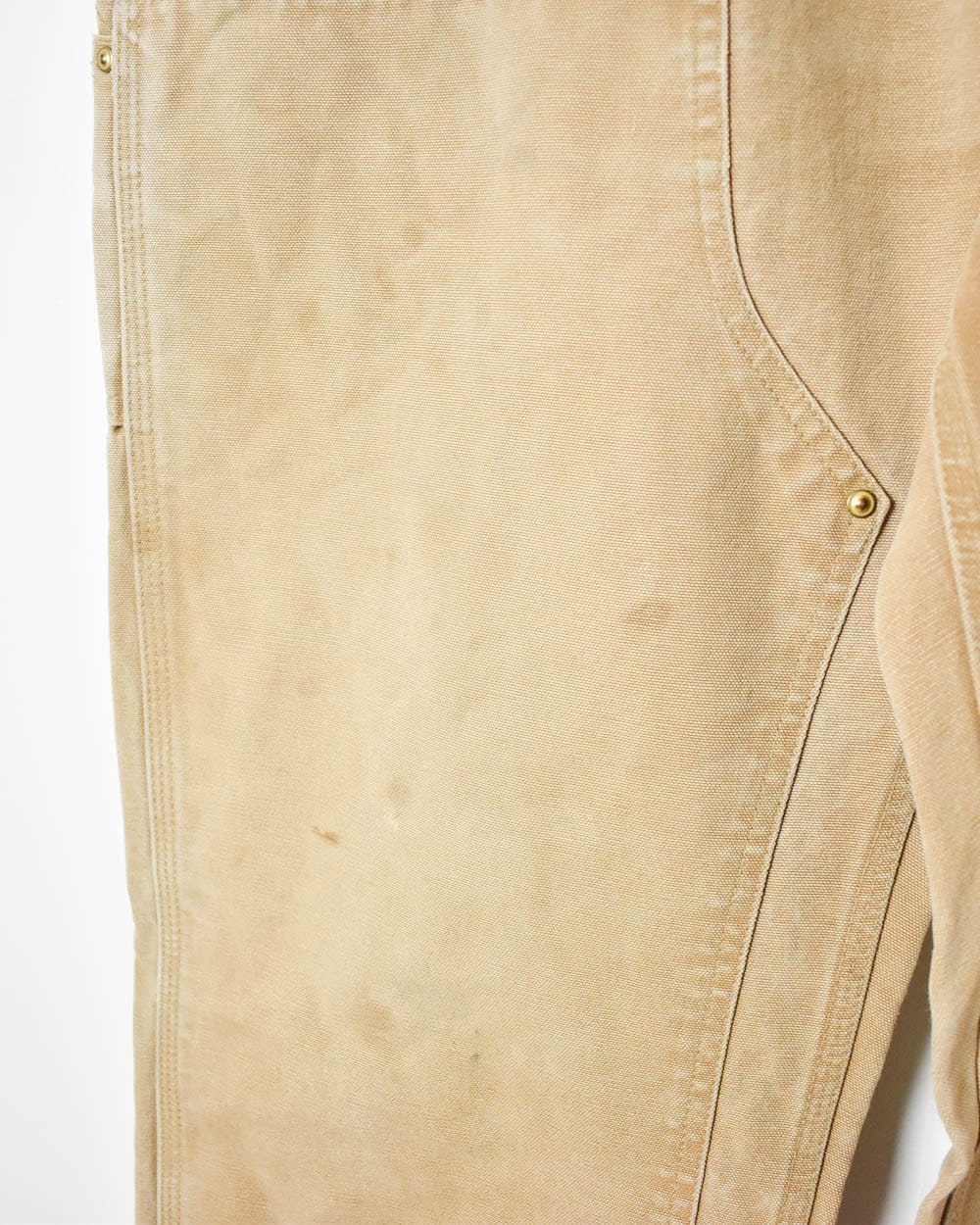 Neutral Carhartt Double Knee Carpenter Jeans - W38