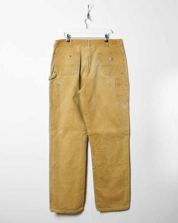 Neutral Carhartt Double Knee Carpenter Jeans - W38