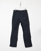 Black Carhartt Heavyweight Double Knee Carpenter Jeans - W32