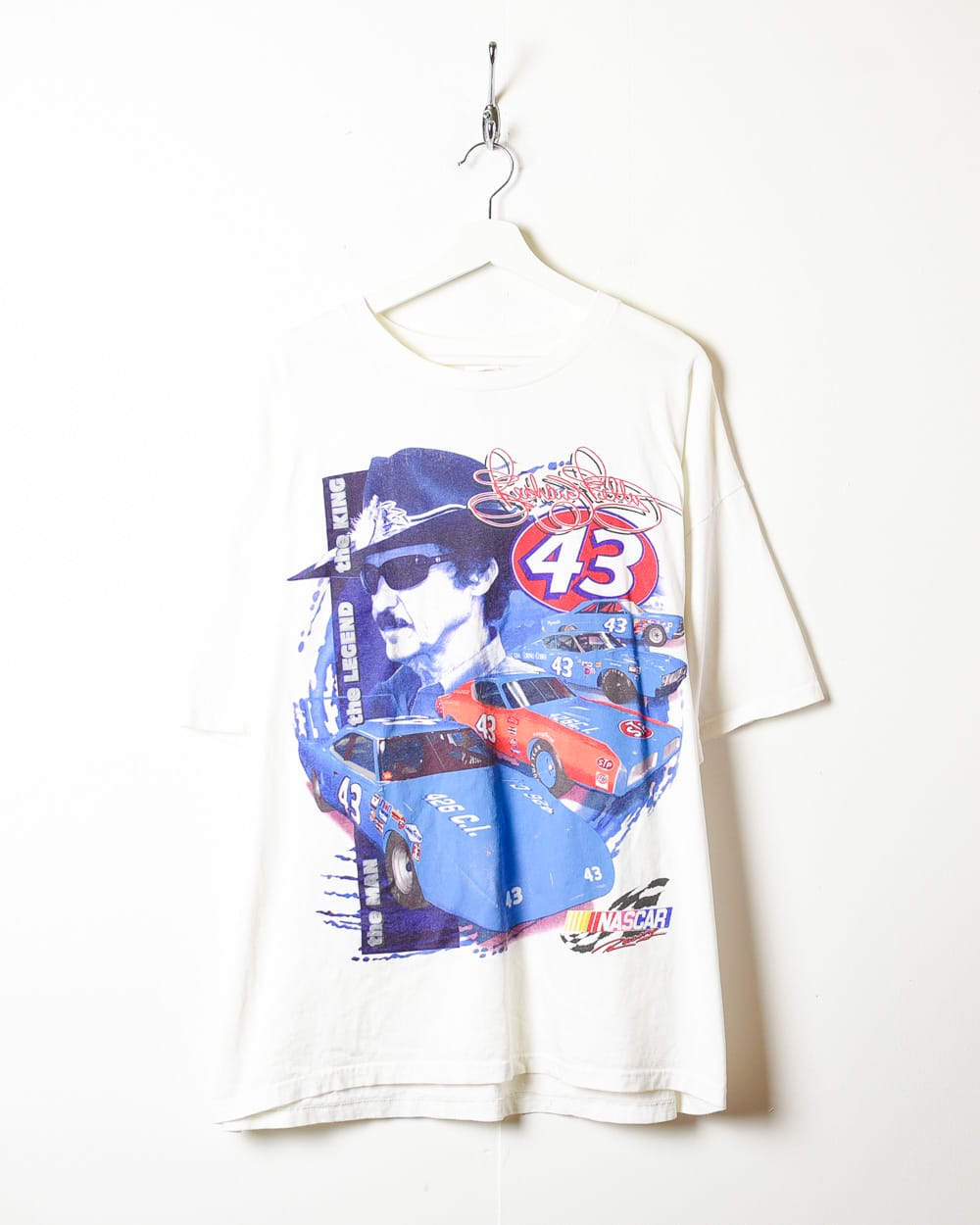 White Nascar Racing Richard Petty Tribute T-Shirt - XX-Large