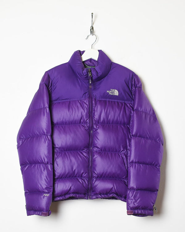 Purple The North Face Nuptse 700 Down Puffer Jacket - Medium Women's