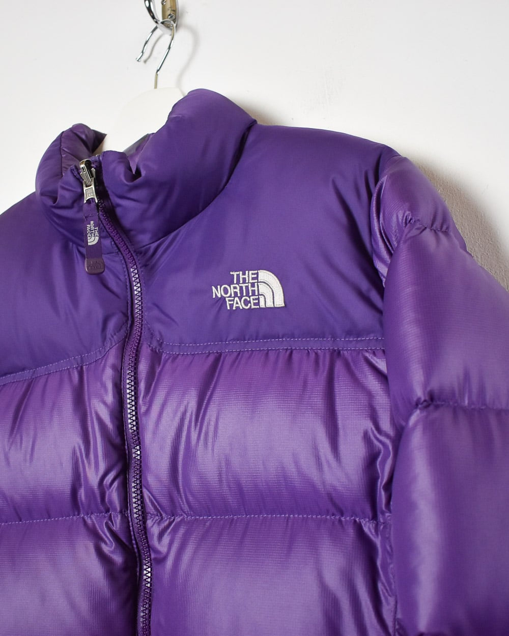 Purple The North Face Nuptse 700 Down Puffer Jacket - Medium Women's