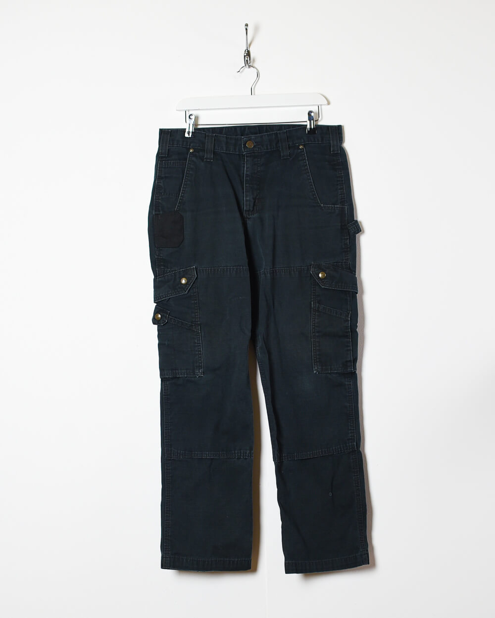Black Carhartt Double Knee Carpenter Jeans - W33 L30
