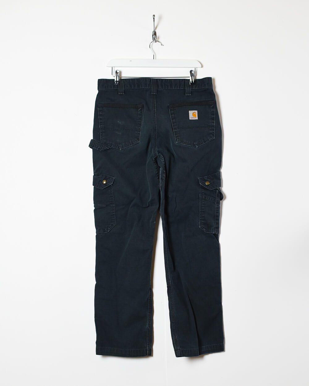 Black Carhartt Double Knee Carpenter Jeans - W33 L30