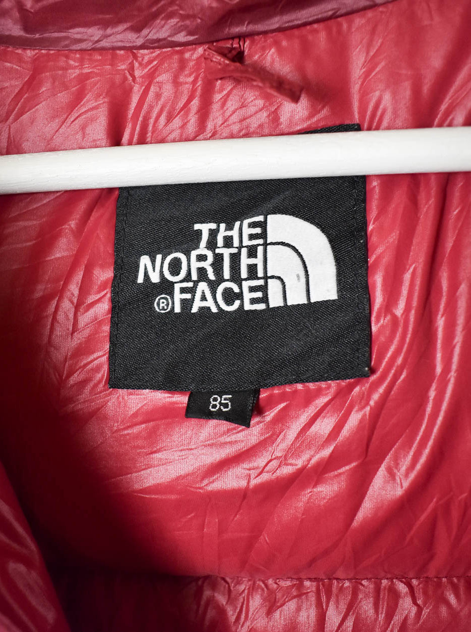Red The North Face Nuptse 700 Down Puffer Jacket - Small Women's