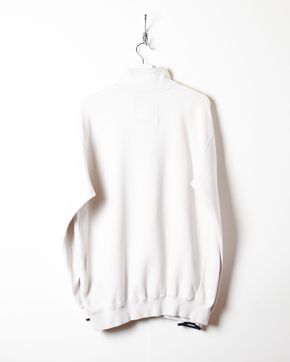White Champion 1/4 Zip Sweatshirt - XX-Large
