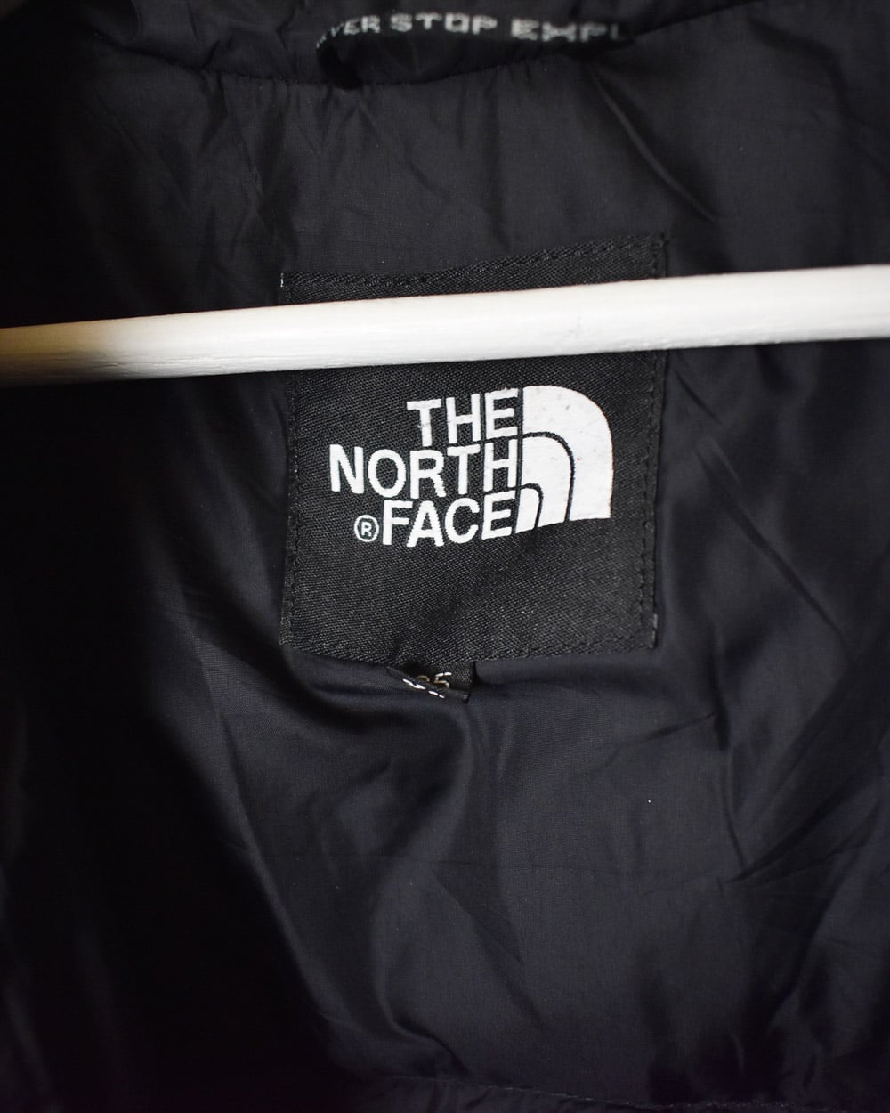Navy The North Face Nuptse 700 Down Puffer Jacket - X-Small