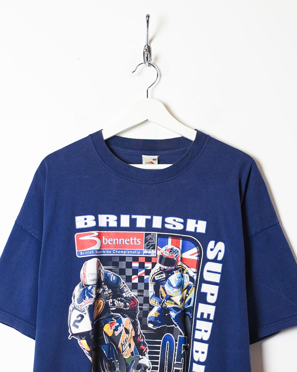 Navy British Superbike Championship 05 T-Shirt - XX-Large
