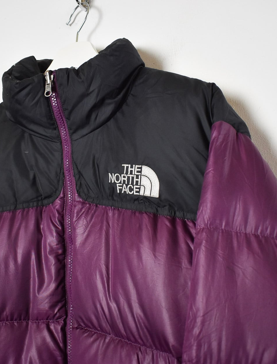 Purple The North Face Nuptse 700 Down Puffer Jacket - Small