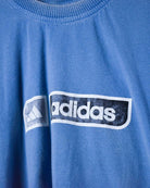 Blue Adidas T-Shirt - X-Large