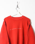Red Nike The Running Company Sweatshirt - Small