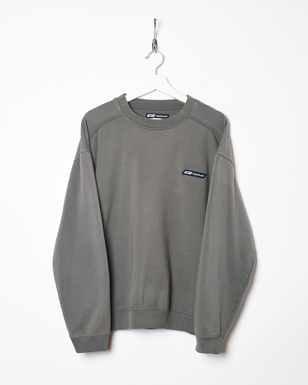 Khaki Reebok Sweatshirt - Medium