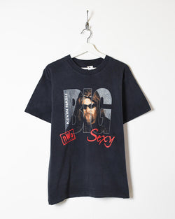 Vintage 90s Cotton Black Kevin Nash NWO Big Sexy T-Shirt