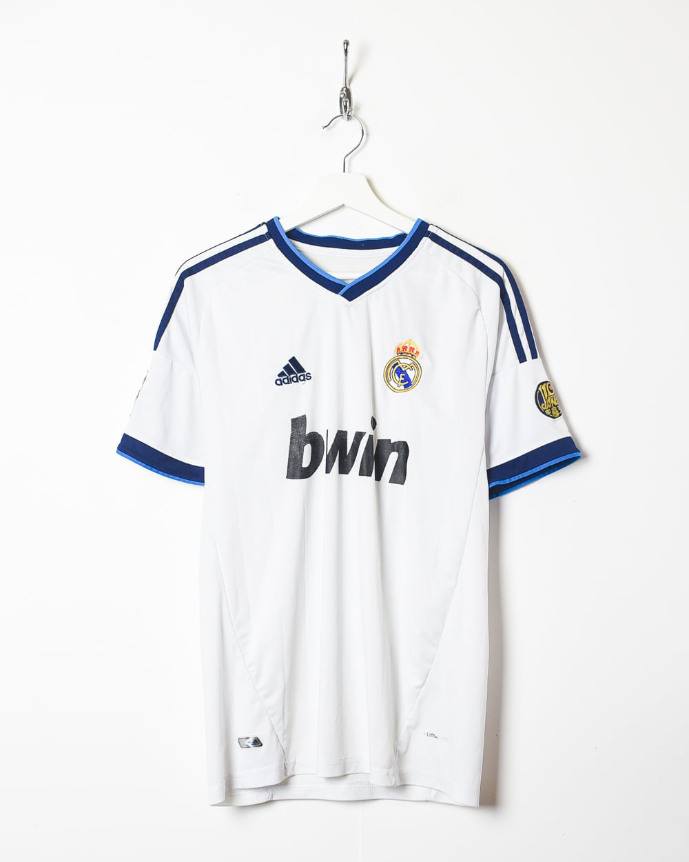 Vintage 10s+ White Adidas Years Real Madrid 2012 Home Shirt - Medium Cotton– Domno Vintage