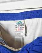 Blue Adidas Equipment Tracksuit Bottoms - Large