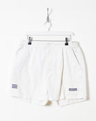 White Adidas Shorts - W34
