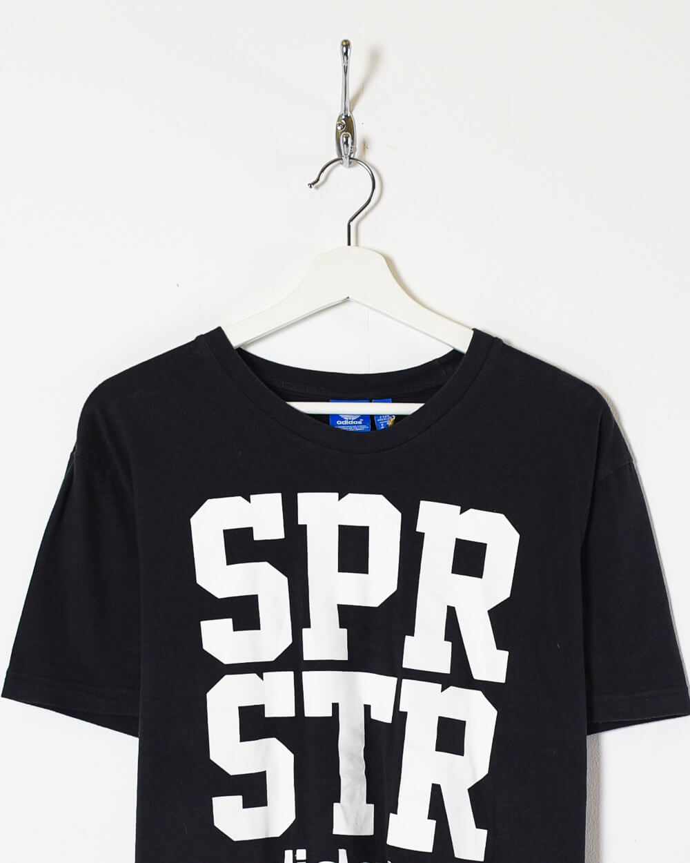 Black Adidas Spr Str T-Shirt - X-Large