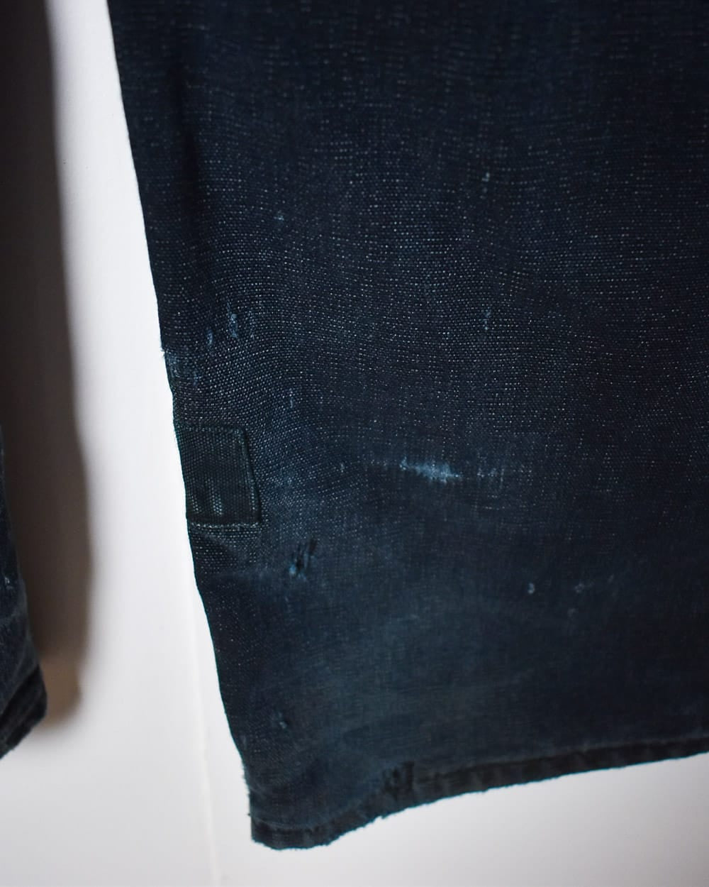 Black Carhartt Distressed Double Knee Carpenter Jeans - W34 L34