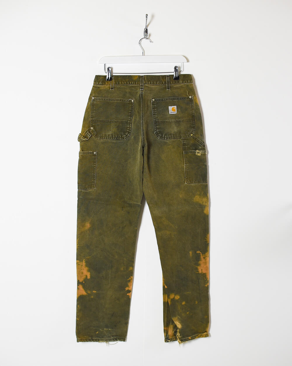 Green Carhartt Heavyweight Double Knee Jeans - W32 L32