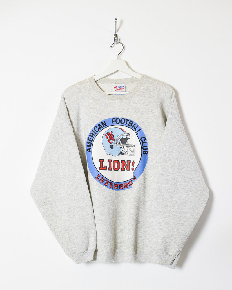 vintage detroit lions sweater